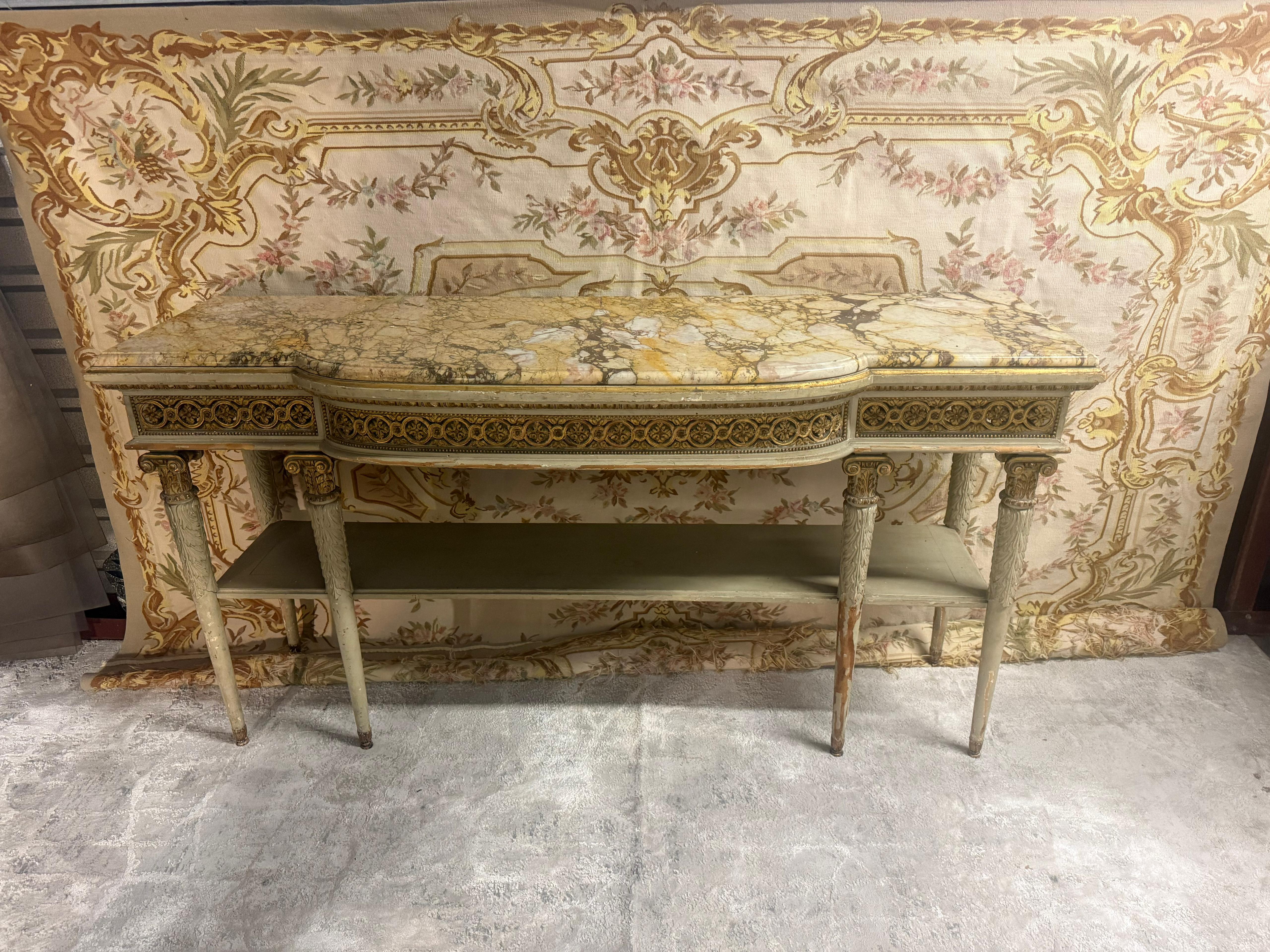 French Louis XVI Console